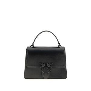 PINKO Black Lamb Ovis Aries Aries Women's Handbag